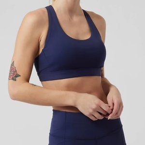 Athleta Navy Sports Bra Size XS